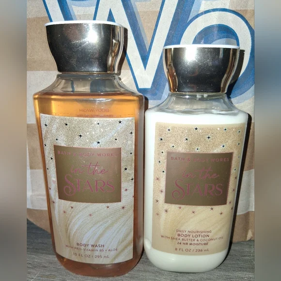 Bath & Body Works IN THE STARS 10 oz.Body Wash and 8oz Body Lotion SET OF 2! NEW - Picture 1 of 4